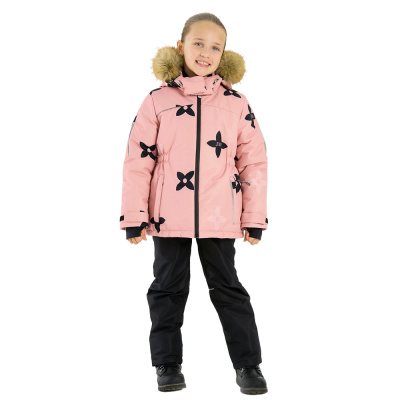 Куртка зимняя Chic для девочки Jammix КД-805/1 бежевая 1